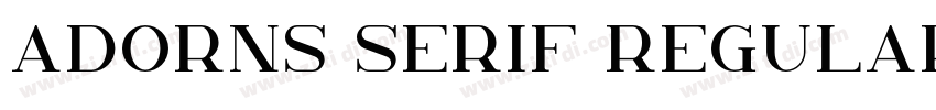 AdornS Serif Regular字体转换 AdornS Serif Regular字体转换